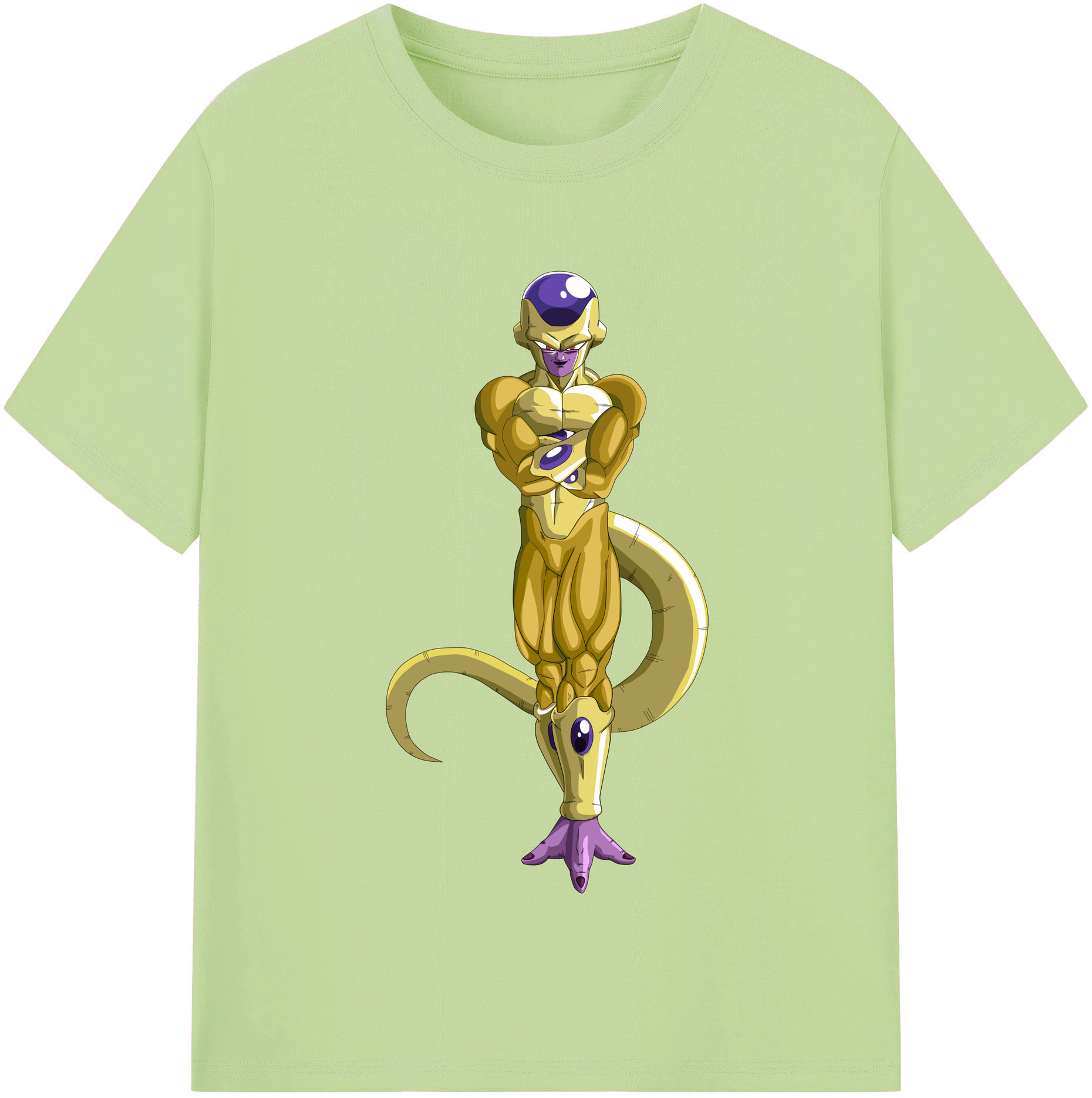 （画像用） ドラゴンボール フリーザ DRAGON BALL Frieza 綿100％半袖Tシャツ（フロントプリント）